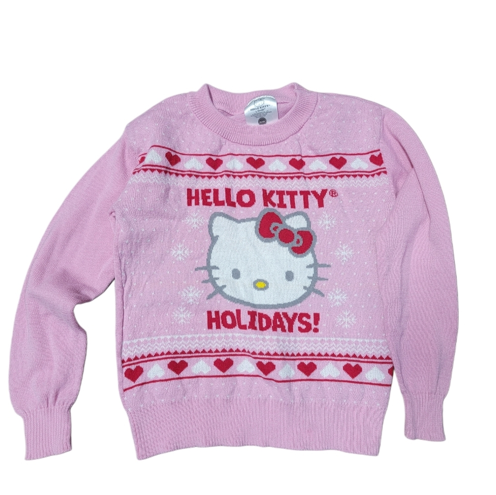 5/$20 Girls hello kitty Christmas sweater